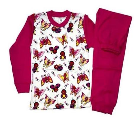 Detské bavlnené pyžamo s motýlikmi, 74 - 164