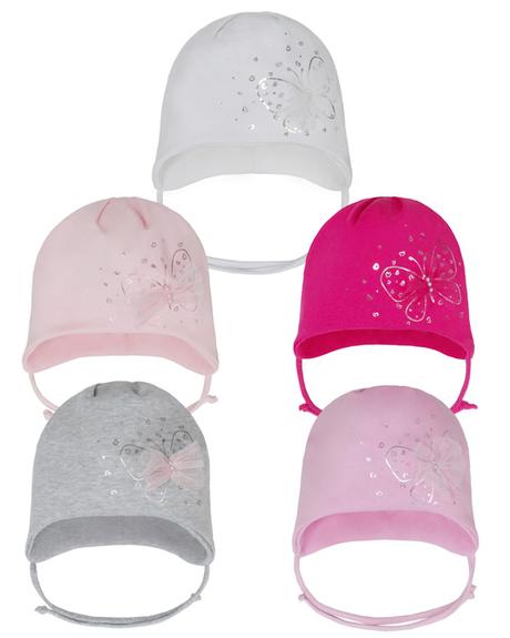 Dojčenská čiapka 001/ mix farieb,