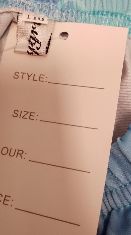 3 set plavecký morská víla modro tyrkysová, 110 cm, 110