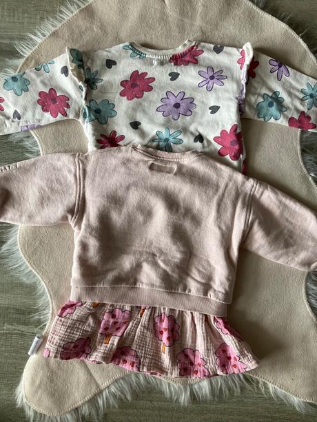 Mikinky kvetinky a stromček 86, zara,86
