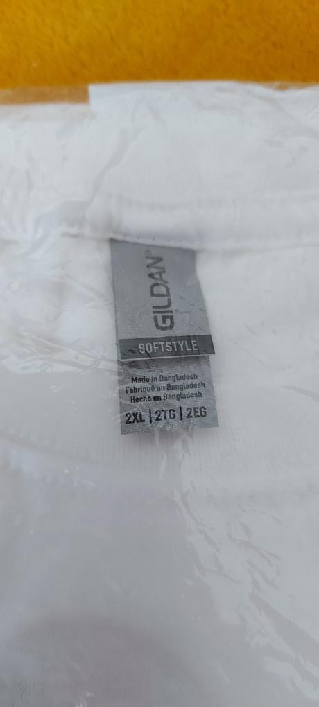 Biele tričko veľ. 2xl, xxl