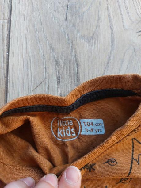 Tričká dlhý rukáv 2ks little kids, pepco,104