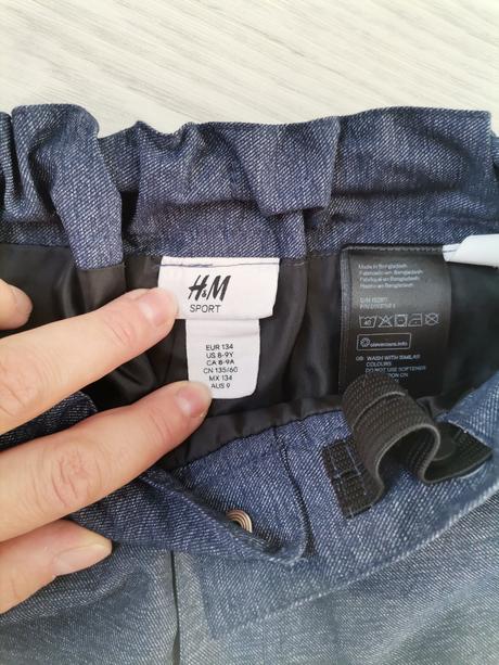 Turistické nohavice ham, h&m,134