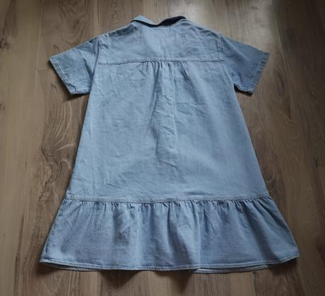 Mäkké riflové šaty zara, zara,152