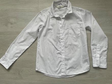 Chlapčenská košeľa. vel.8-9 rokov, h&m,134