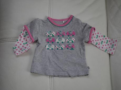 Tričká pre dievčatko, značka noppies, veľ. 62, 62