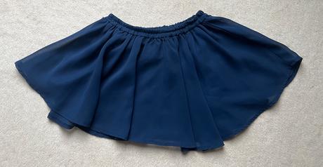 Tmavomodrá kruhová a extrémne krútivá sukňa, disney,116