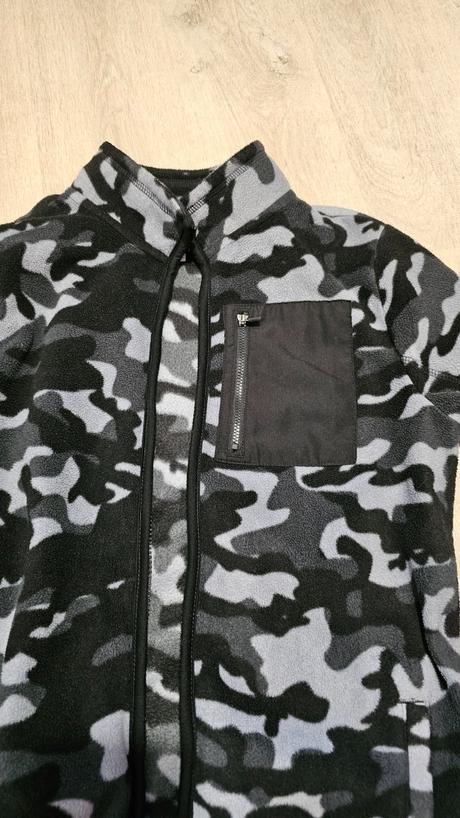 Mikina fleecová maskáčová, f&f,164