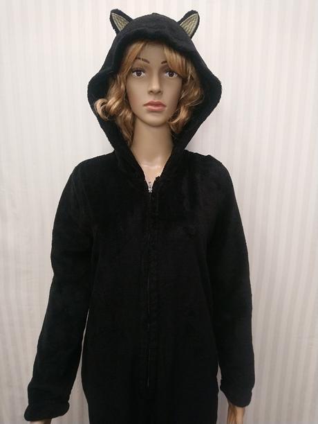 Dámsky čierny fleesový overal, etam, m, l, xl, etam