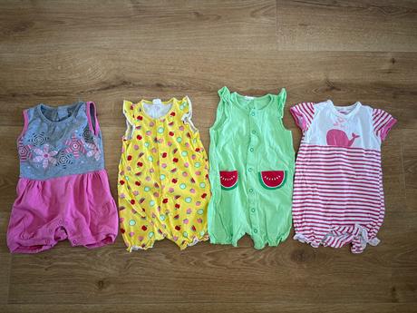 4pack ziarive letne opalovacky 68, h&m,68