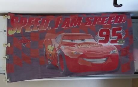 Osuška mcqueen cars disney 133x73cm autá, 
