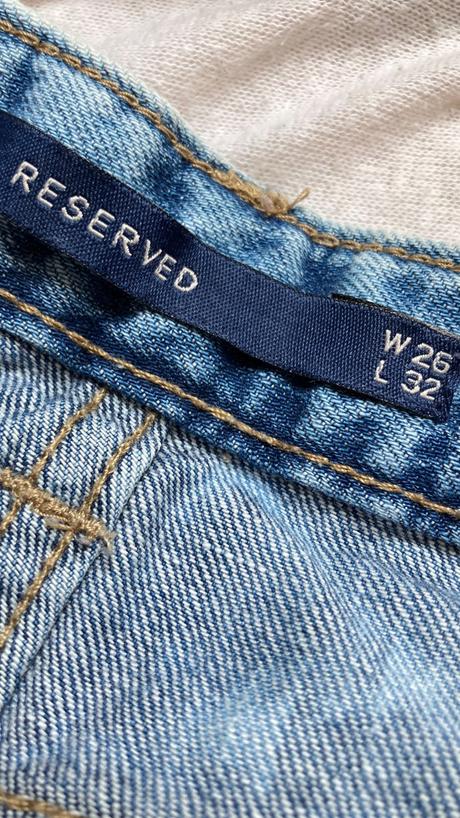 Dámske rifle boyfriend (26), reserved,xs