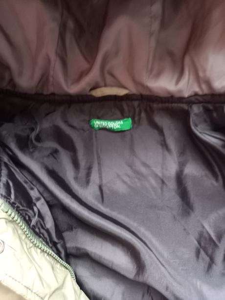 Vetrovka olivova 10 r., benetton,146