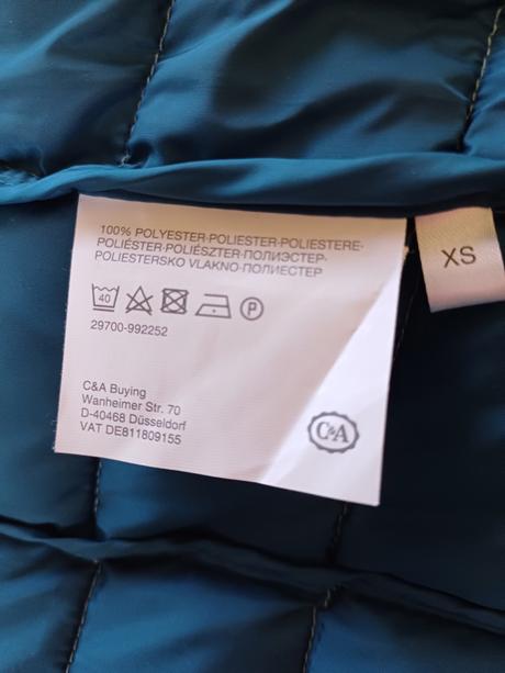 Bundička jarna, c&a,xs