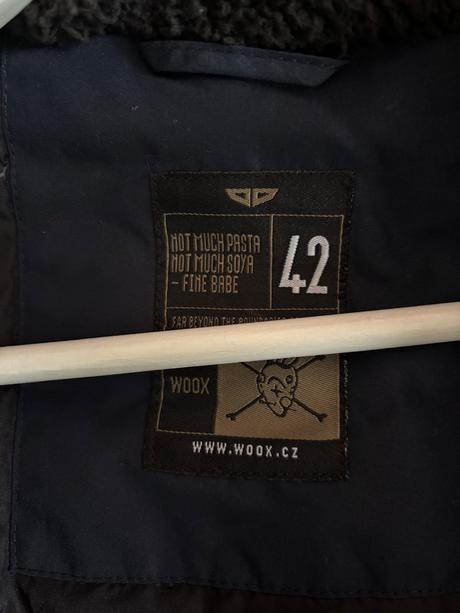 Zimny nepremokavy kabat ceskej zn.woox, 42