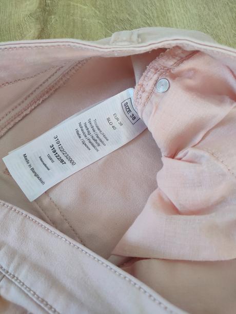 Bledo ružové nohavice orsay, veľ. 38, orsay,38