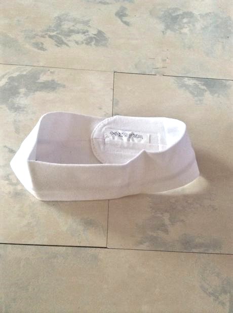 Kozmetická čelenka na suchý zips, 