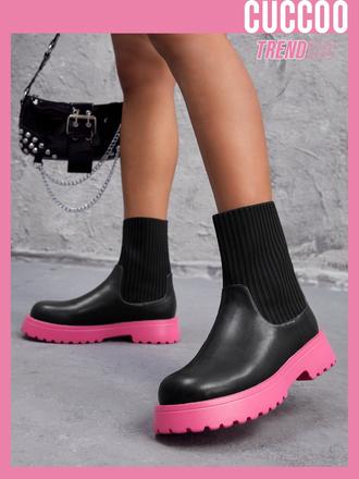 Topánky slim on s farebnou podrážkou, 36 - 41