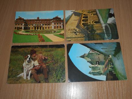 Pohľadnice zámky, krakonoš,