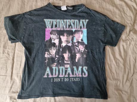 Wednesday tričko, zara,140