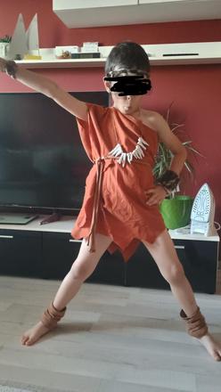 Kostým praveký muž,