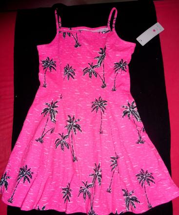 2 x šaty-ružové a čierne, f&f,152