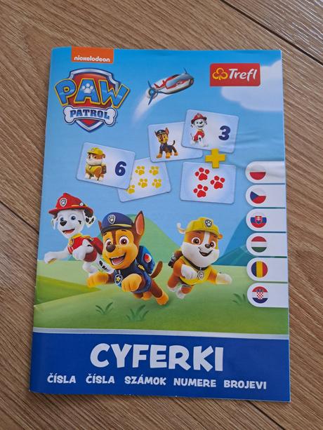 Hra čísla paw patrol, 