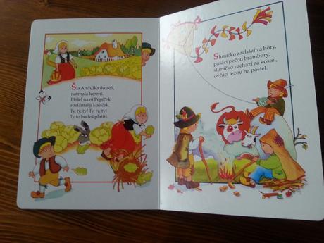 Knihy - česká říkadla - jaro, léto, podzim, zima,