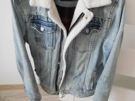 Riflová bunda pánska -s, s