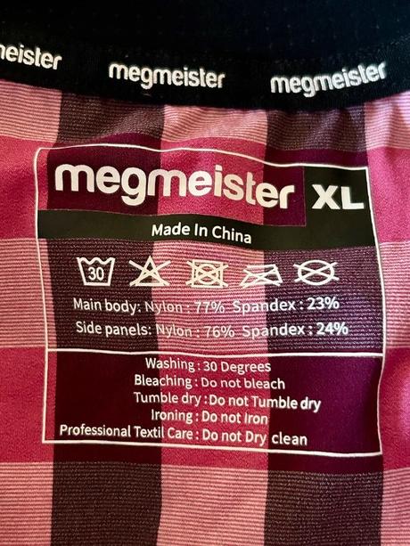 Pánsky cyklistický dres zn.megmeister č.xl, xl