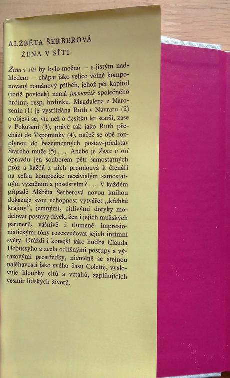 Žena v síti , alžběta šerberová , 