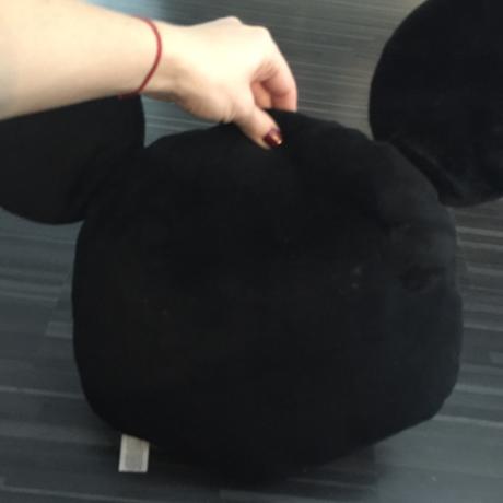 Mickey mouse vankuš  disneyland, šírka (cm): 45,dĺžka (cm): 50