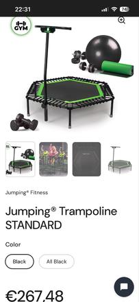 Originál profi jumping trampolína, <150 cm