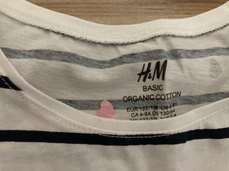 Šaty 122/128, h&m,122