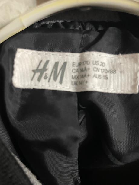 Koženková bunda, h&m,164