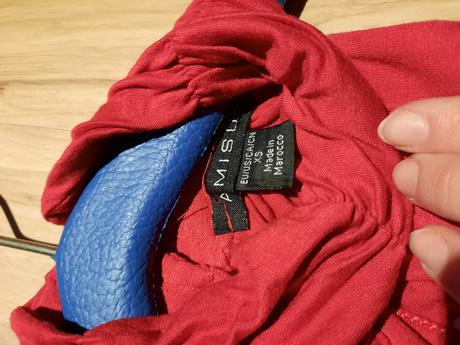 Červený top, new yorker,xs