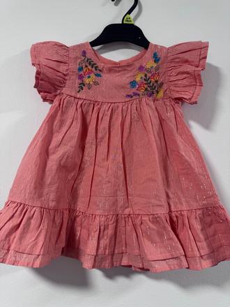 Peek kids letné šaty s výšivkou 12m 18m, 86