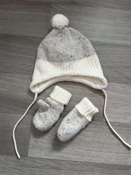 Čiapka s palčiakmi, h&m,86