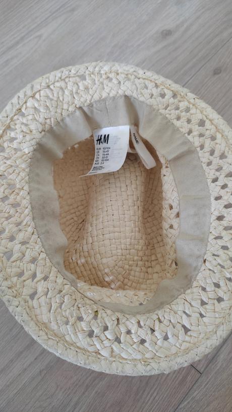 Slamený klobúcik, h&m,104