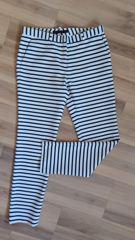 Pásikavé nohavice, zara,36