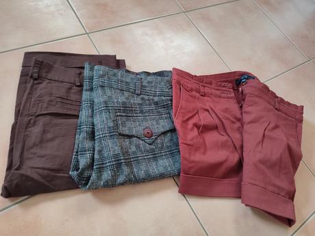 Dámske 3/4 capri nohavice, amisu,36