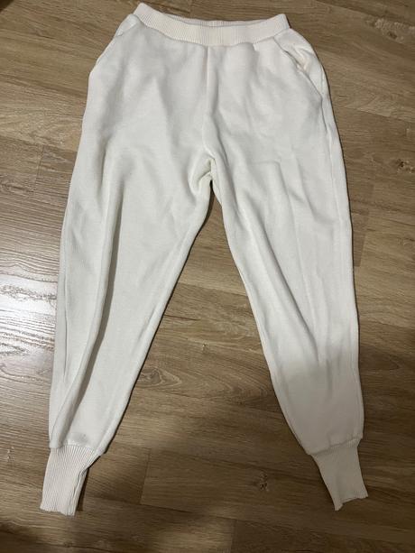 Teplaky pletené, zara,s