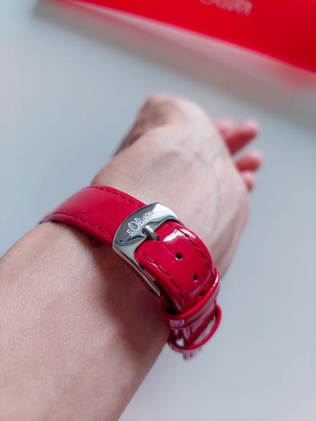 Naramkove hodinky s.oliver leather, s.oliver