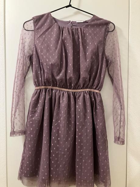 Fialove šaty, name it,140