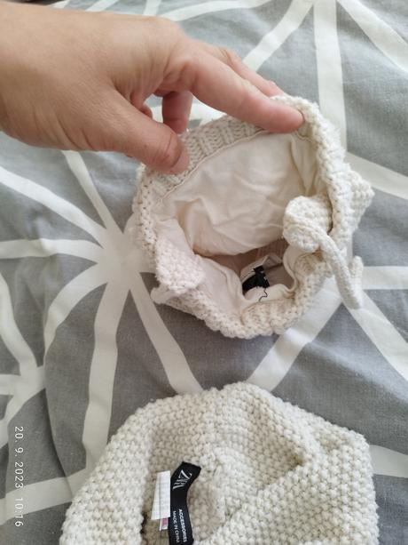 Set ciapka a nakrcnik, zara,86