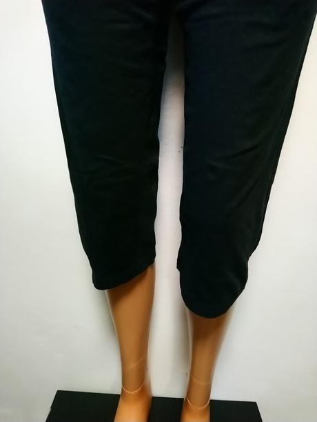 Dámske čierne trištvrťáky, pink panter, xs