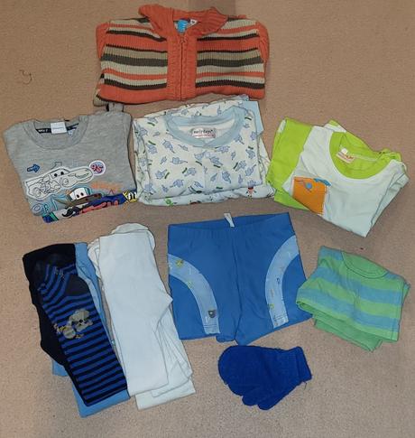 Balík oblečenia velk. 74-80, 68–80