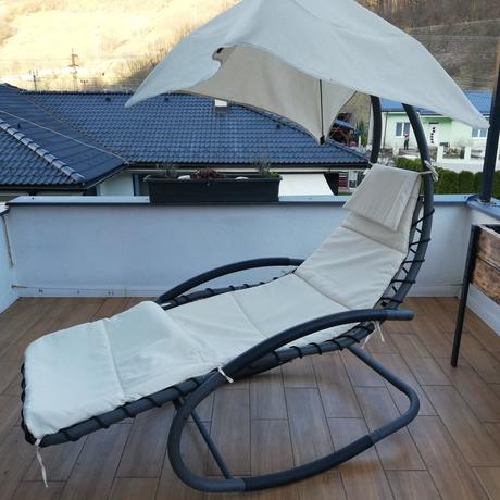 Záhradné hojdacie kreslo, 