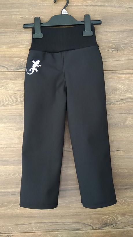 Zimné softshellky kombinované s reflexnym prvkom, 68 - 170