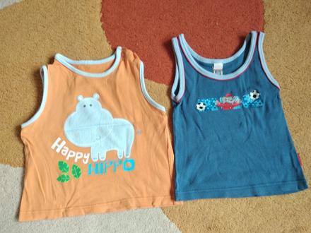 2 ks detské tričká, 98